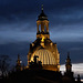 Kuppeln der Kunstakademie und der Frauenkirche Dresden