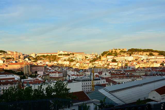 Lisbon 2018 – View of the city from the Jardim São Pedro de Alcantara