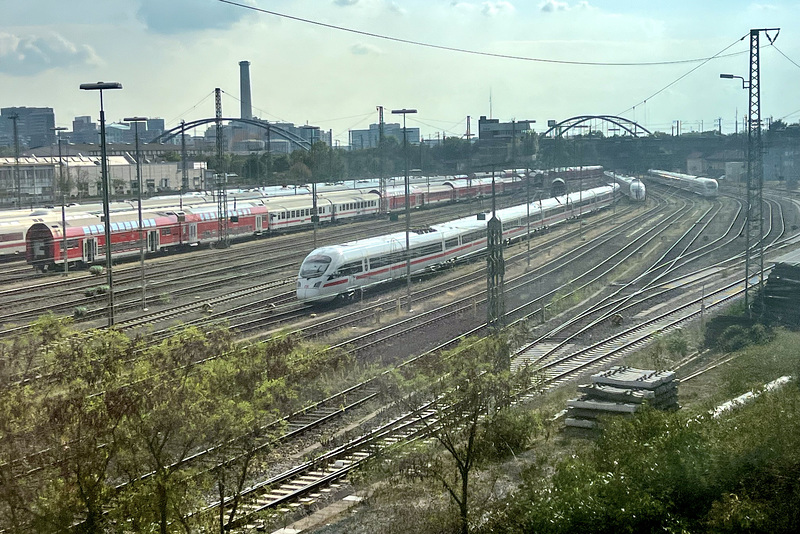 Germany 2022 – Frankfurt rail yard