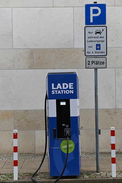 Musterladestation nach Technischen Leitfaden in Deutschland