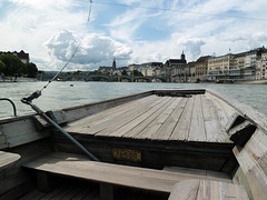 Wer Basel erleben will, muss einfach einmal mit einer Traditionellen Fähre gefahren sein