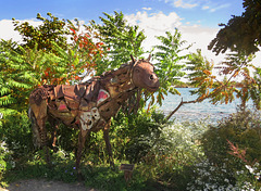 Scrap metal art