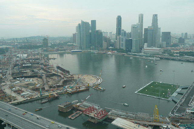 View From The Singapore Flyer