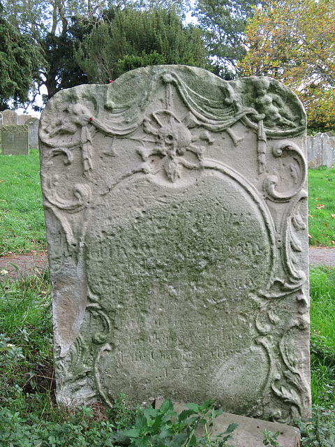 c18 gravestone, ash by sandwich church, kent (2)