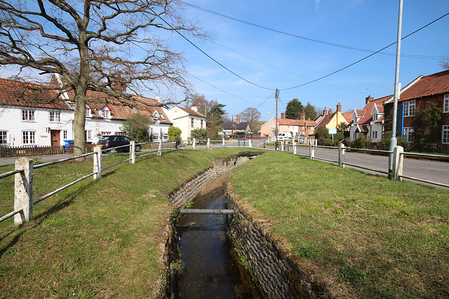 Junction of The Street and Mill Road, Holton, Suffolk