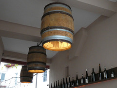 Freinsheim - Dekoration in einem Weingut