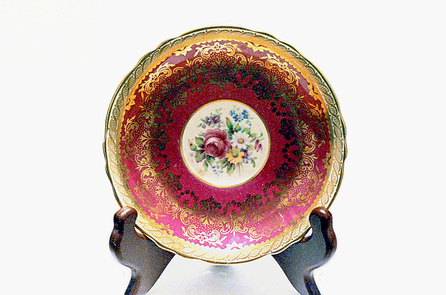 Gold-Plated Saucer