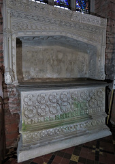 berry pomeroy church, devon  , c15 tomb of sir richard pomeroy +1496
