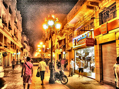 Tunis by night