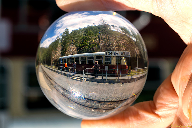 Triebwagen unter Glas - HFF!