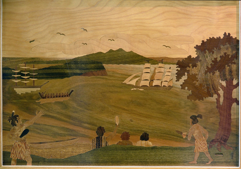 #6 - Steve Paxton - Picture of different woods - 20̊ 3points
