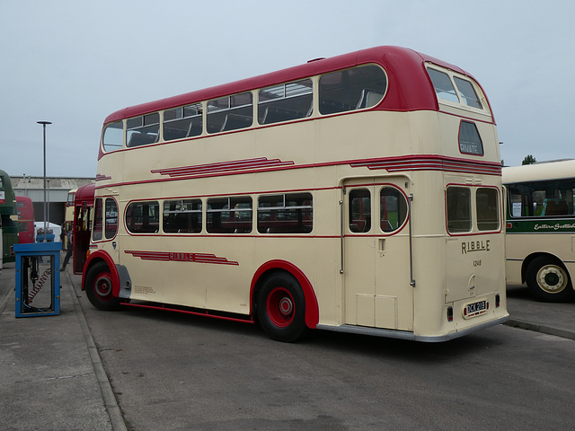 Preserved former Ribble DCK 219 at the Stagecoach Morecambe garage open day - 25 May 2019 (P1020310)