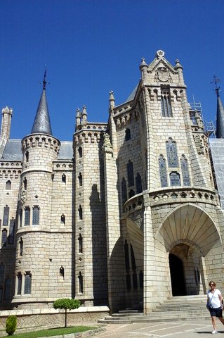 Palacio Episcopal, Astorga (Castille-et-León, Espagne)