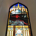 redbourne church, lincs, glass of 1840 by william collins from a design by francis danby