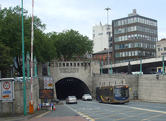 DSCF7939 Stagecoach (Glenvale) 27258 (SN65 OCW) leaving the Queensway Mersey Tunnel in Liverpool - 16 Jun 2017