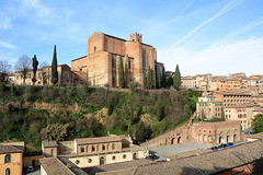 Italy, Siena, The Basilica of San Domenico