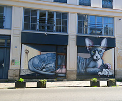 Das Mural in Rouen