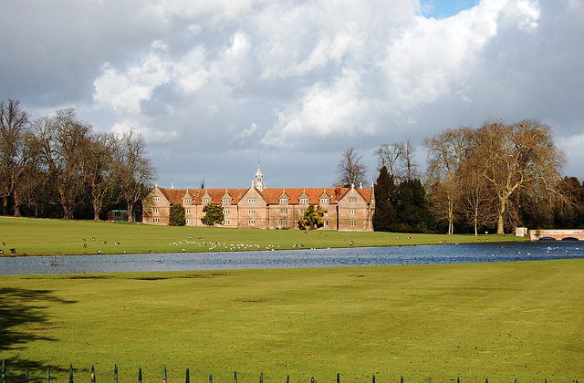 Stables Audley End, Essex, From the Park