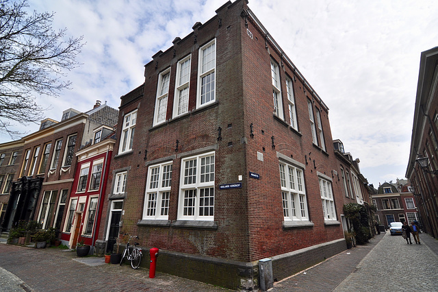 Corner of Moriaansteeg and Hooglandse Kerkgracht