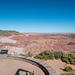 The viewing platform at the painted desert