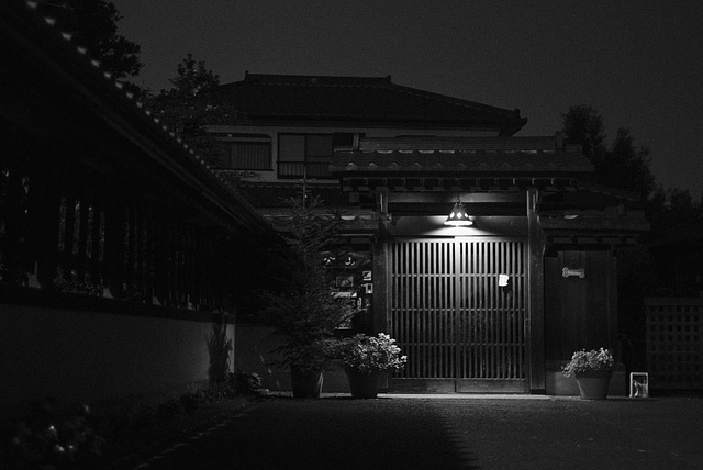 Residence at night