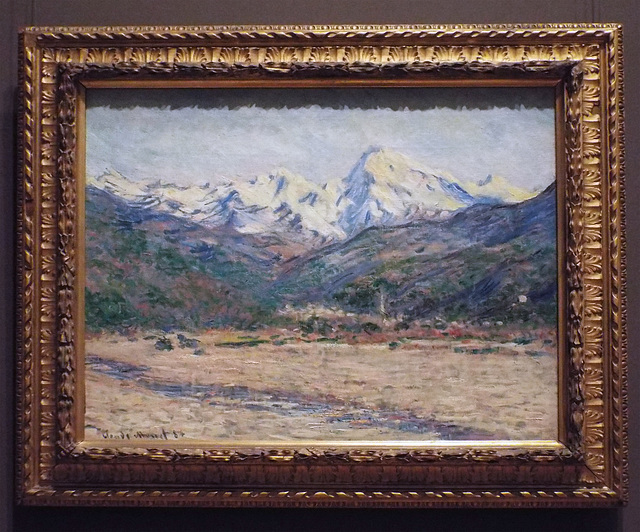 Valley of the Nervia by Monet in the Metropolitan Museum of Art, July 2018