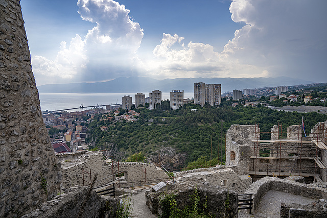 Fortress Trsat - city view