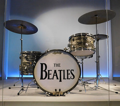 Ringo Starr's Beatles Drum Set in the Metropolitan Museum of Art, September 2019