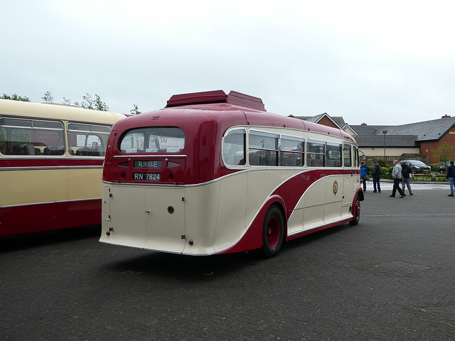 Preserved former Ribble RN 7824 at the RVPT Rally in Morecambe - 26 May 2019 (P1020391)