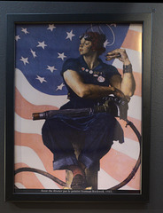 Rosie the Riveter, 1943, painting Norman Rockwell