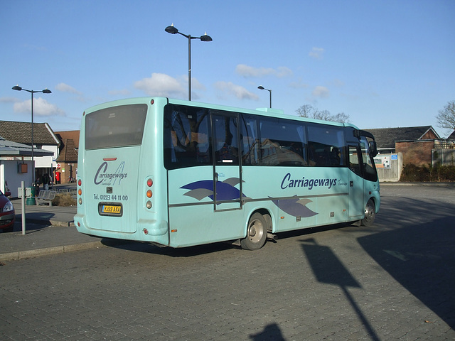 DSCF0859 Carriageways YJ59 AXA in Mildenhall - 26 Feb 2018