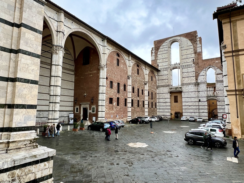 Siena 2024 – Duomo – Expansion plans from 1339