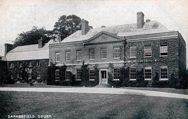 Sarnesfield Court, Herefordshire (Demolished)