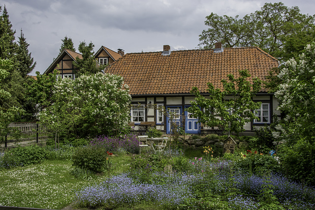 Romantischer Garten in Hitzacker