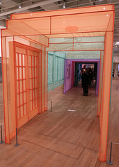 Nest/s: Sections of rooms inhabited by the artist Do Ho Suh, polyester, 2024