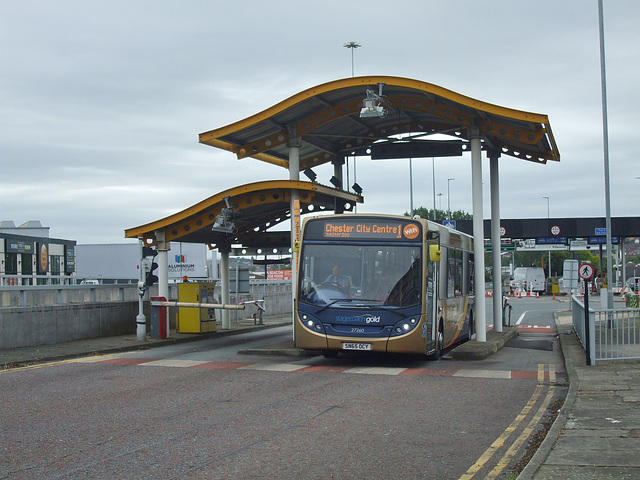 DSCF8024 Stagecoach (Glenvale) 27260 (SN65 OCY) leaving the Queensway Mersey Tunnel in Birkenhead - 16 Jun 2017