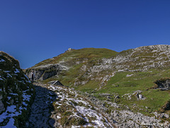 Blick zum Schäfler Berghaus