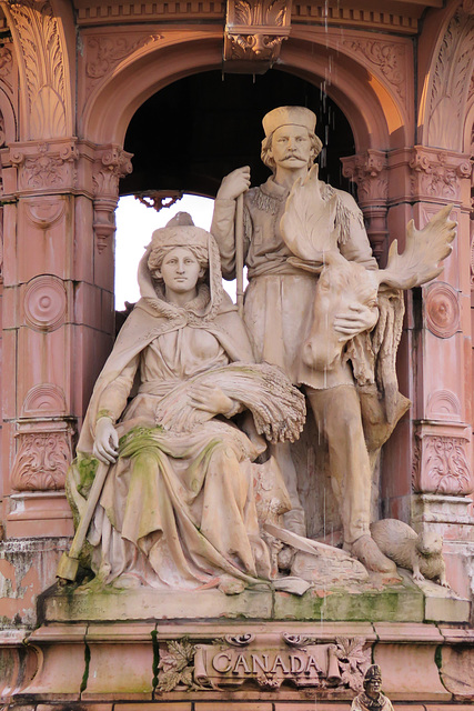 doulton fountain, glasgow green