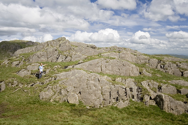 Pavey Ark - very strange rocks