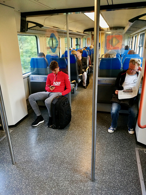 Dutch train interior