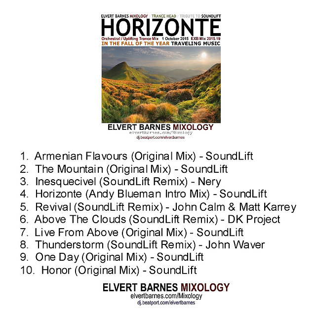 Tracks.Horizonte.Trance.SoundLift.October2015