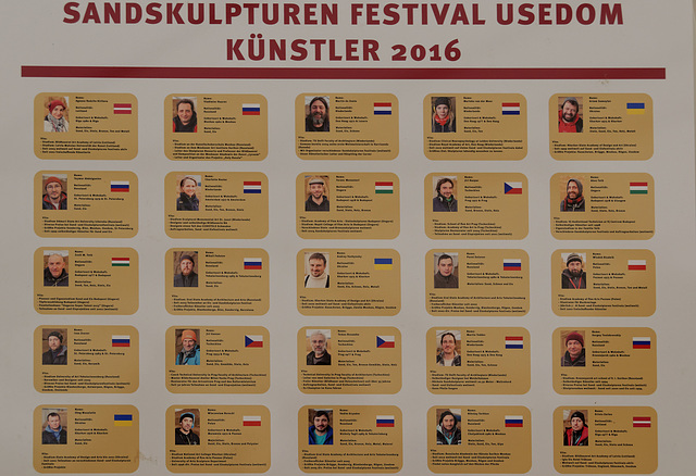 Sandskulpturen Festival 2016 Usedom (© Buelipix)