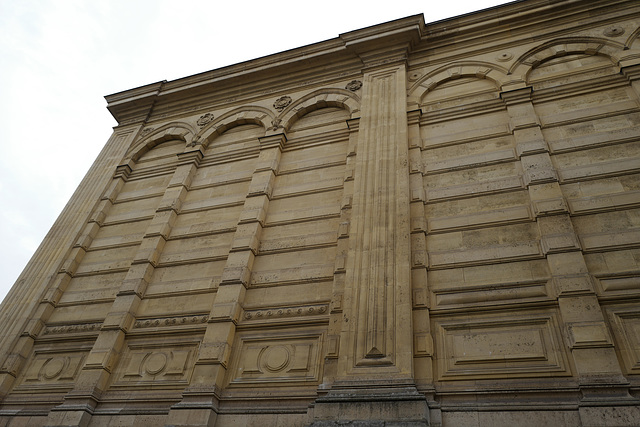 mur aveugle des Archives Nationales