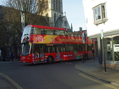 DSCF5685 Stagecoach East (Cambus) 13813 (BV18 YAA) in Cambridge - 12 Dec 2018