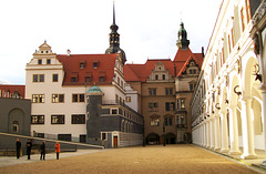 115 Der Stallhof am Dresdner Schloss