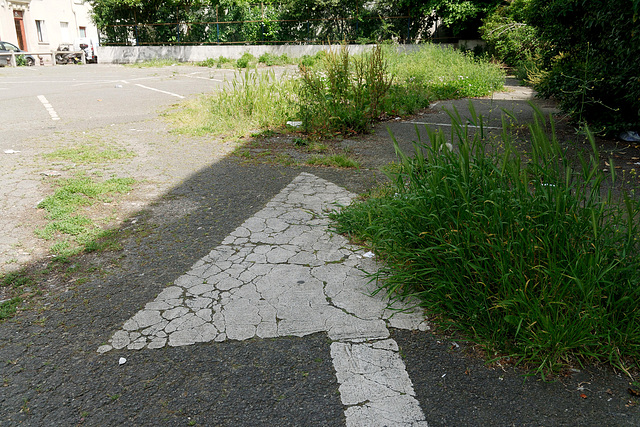 Le parking abandonné