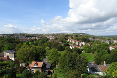 View From Lewes Castle