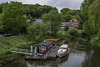 Hiddos Arche - Hausboot-Café auf der Jeetzel