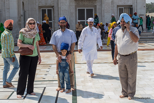 @ the Gurdwara New Delhi