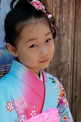 Une vraie petite poupée japonaise !